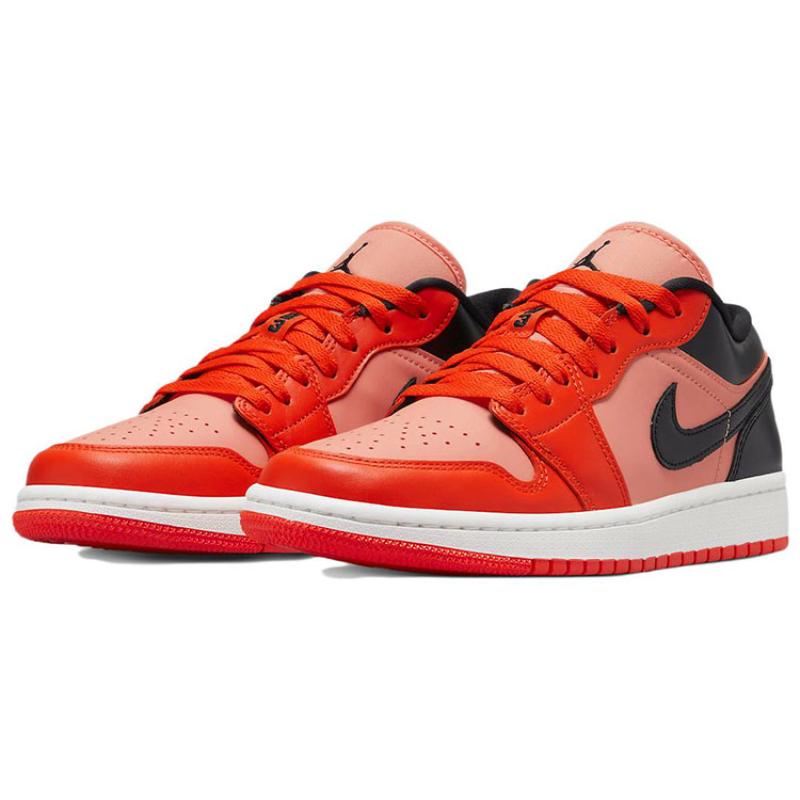 Air Jordan 1 Low Se 'Rush Orange Black' Women's Jordan DM3379-600