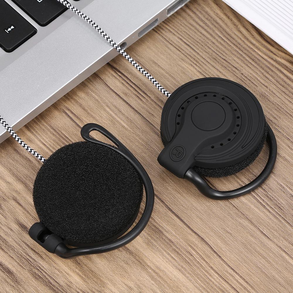 3,5 mm Kabelgebundenes Gaming-Headset On-Ear Sportkopfhörer Ohrbügel Musik-Ohrhörer für Smartphones Tablet Laptop Desktop-PC