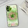 Lucky Clover   Phone Case Black Silicone Soft For Samsung S25,S24,S21,S22,S23,S30,Ultra,S20,Plus,Fe,Lite