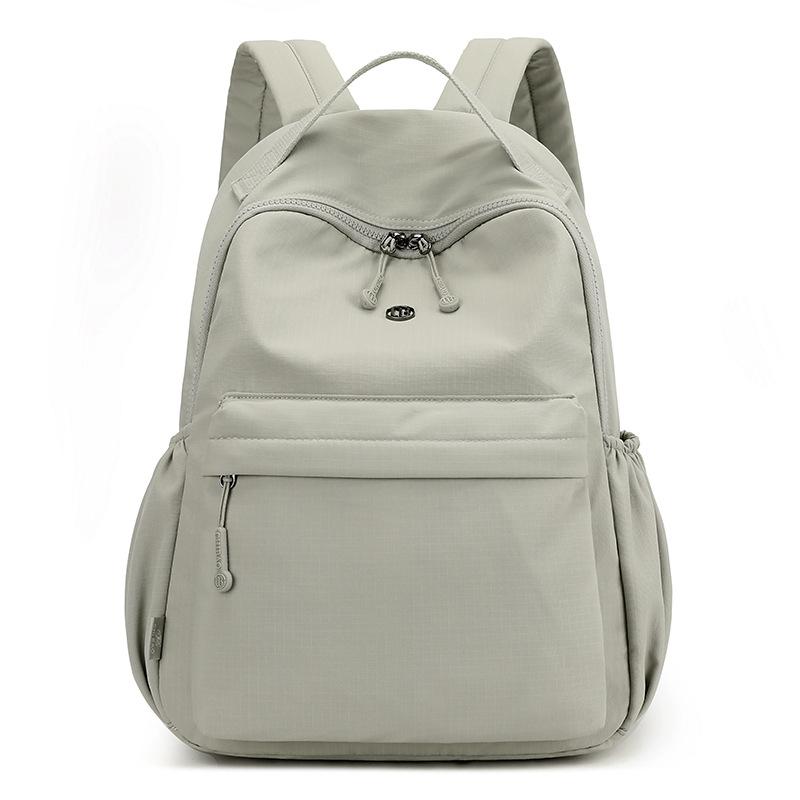 Japanese Simple Casual Backpack Women's New Large-capacity Travel Backpack Anti-splashing Nylon Student Schoolbag
