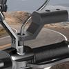 Adjustable Bike Phone Holder Support Extension Rod Aluminum Construction Universal Quick Tool Less Setups Anti Slip Grip