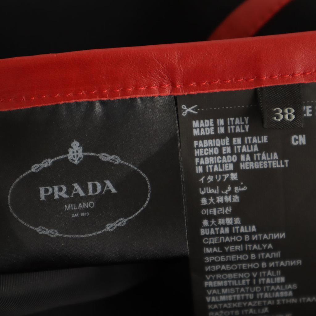 PRADA made in Italy Midi Skirt 38 black Women Used