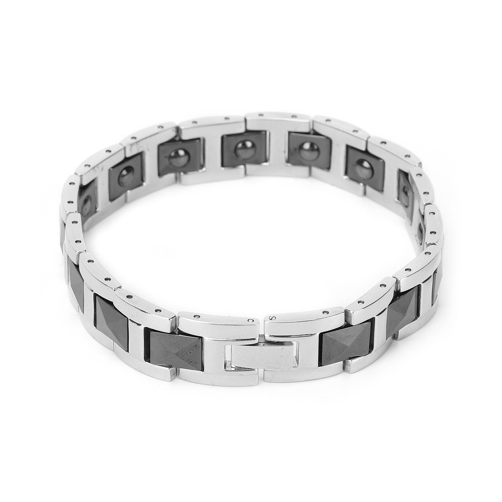 

Магнитный браслет из титановой стали, магнитная терапия, браслеты для снятия боли для мужчин