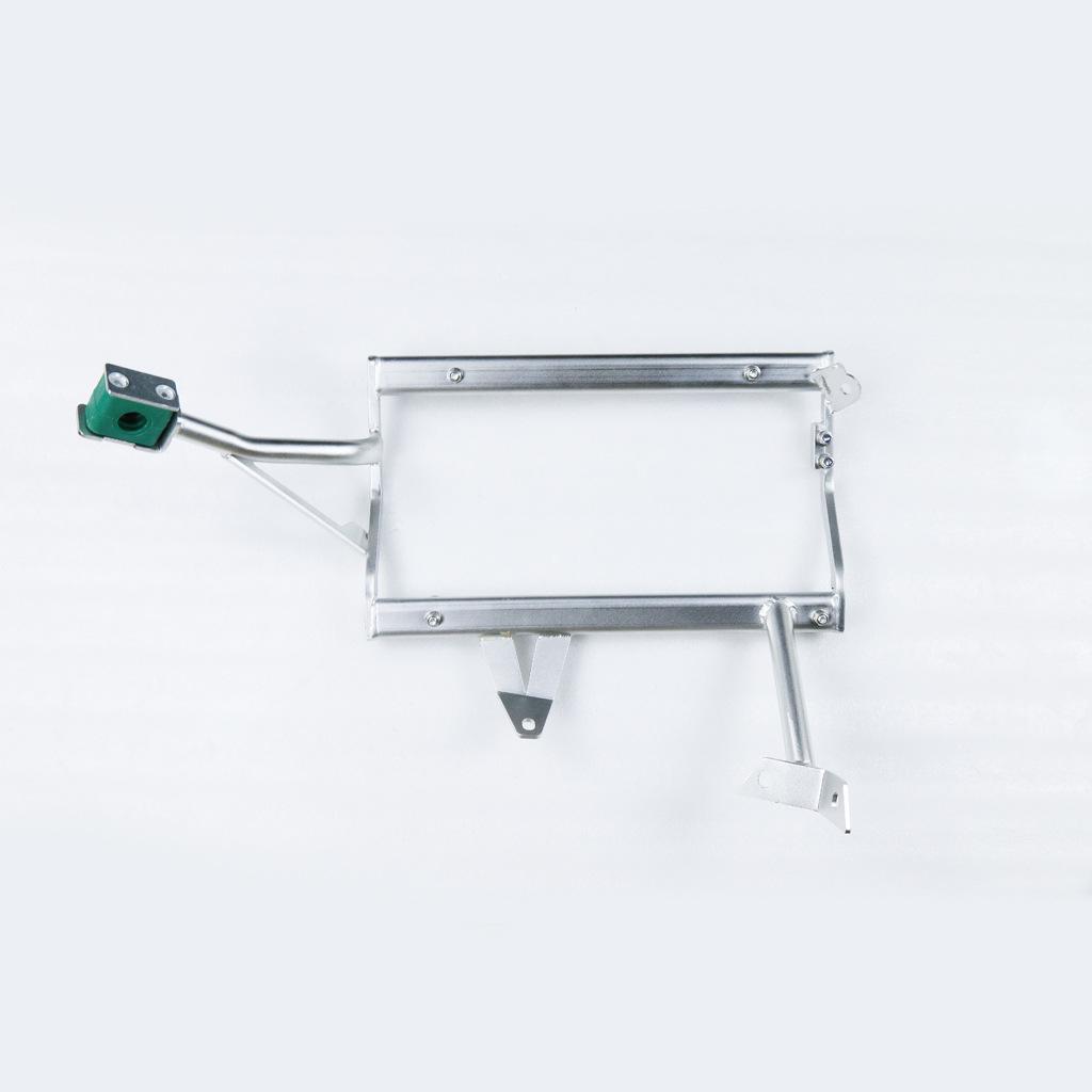 BMW 700/800GS Left Exhaust Side Case Bracket, Non-Destructive Stainless Steel Installation