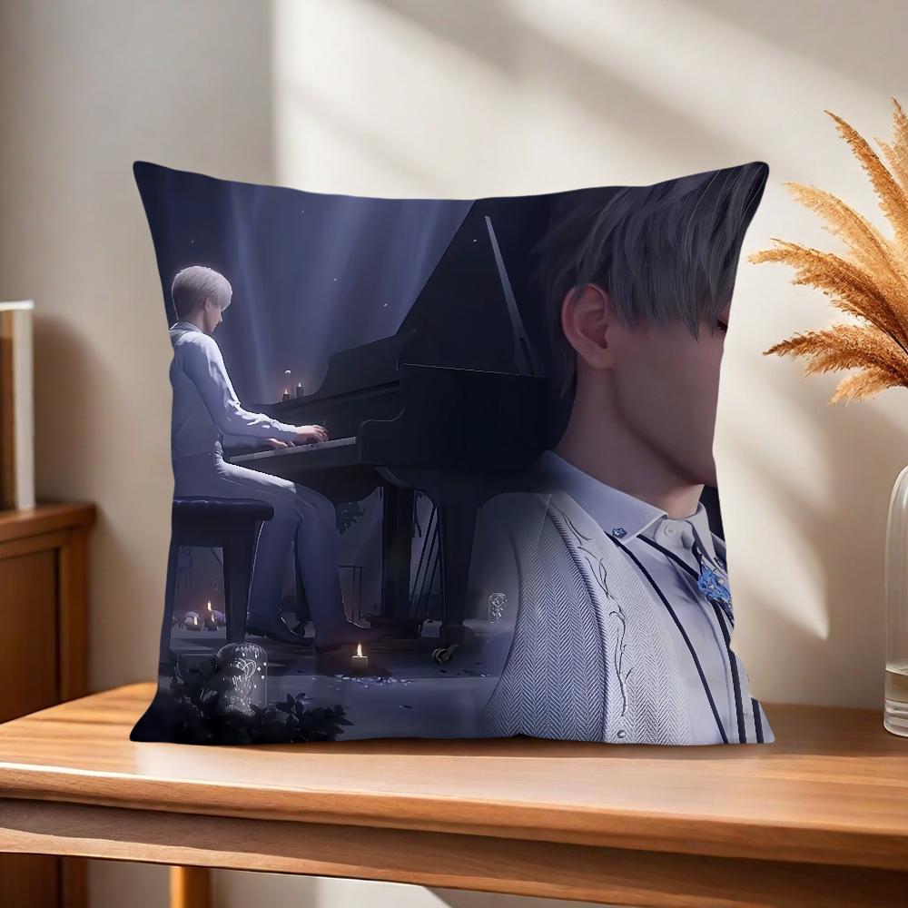 

Игра Любовь и Глубокий космос карточка Ксавье Удобная мягкая наволочка для дивана, гостиной, домашнего офиса, декор и защитные чехлы 30x30CM(12x12in)