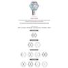 EXO Oficiální Fanlight Ver 3.0 KPOP Lightstick Koncert Bluetooth LED