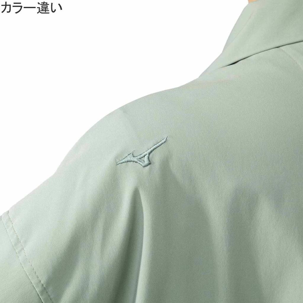 Mizuno Go to Spring Blue Size S Outdoor Travel Walking Size S to Japanese size Coat, Water-Repellent, Women's, Gray, (B2ME0203), & Wear, (equivalent