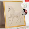 5D DIY Pearl Diamond Painting Kit Majestic Horse Full Drill Embroidery Mosaic Art Home Wall Decor Gift
