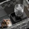 Automatic Reptile Water Feeder Leak-Proof Gravity Dripper No-Spill Waterer For Gecko Snake Lizard, Bearded Dragon, Indoor Tank