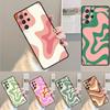 Liquid Swirl Abstract Beige Sage Green soft Phone Case For Samsung Galaxy note 10 pro S26 S25 S24 S23 S22 S21 Plus Ultra Cover