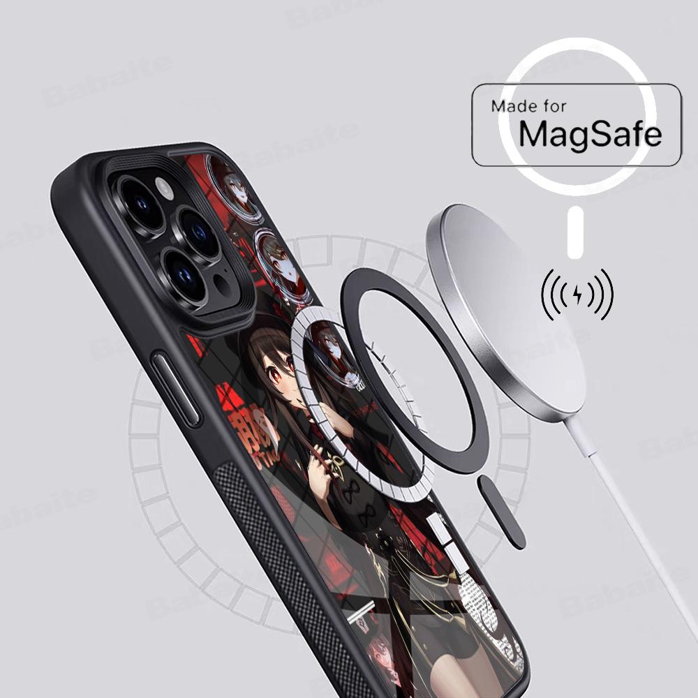 Genshin Impact Hu Tao Phone Case Magnetic Case For iPhone 18 16 14 13 12 11 15 Pro Max Plus For Magsafe Wireless Charge Cover