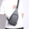 New outdoor daily breast bag niche high-end men's messenger bag fashion shoulder bag lightweight backpack tide