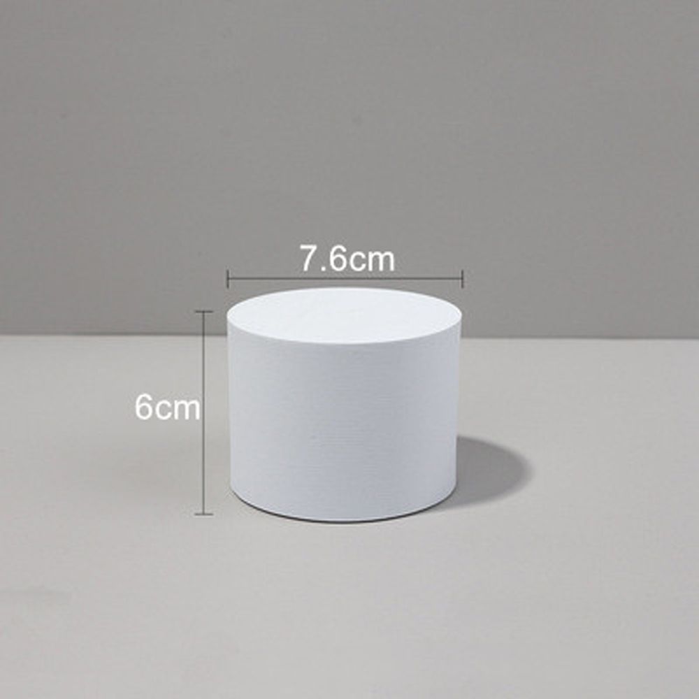 Photography Table Ins Wind Net Red White Photographic Prop Shooting Props Geometric Stereo