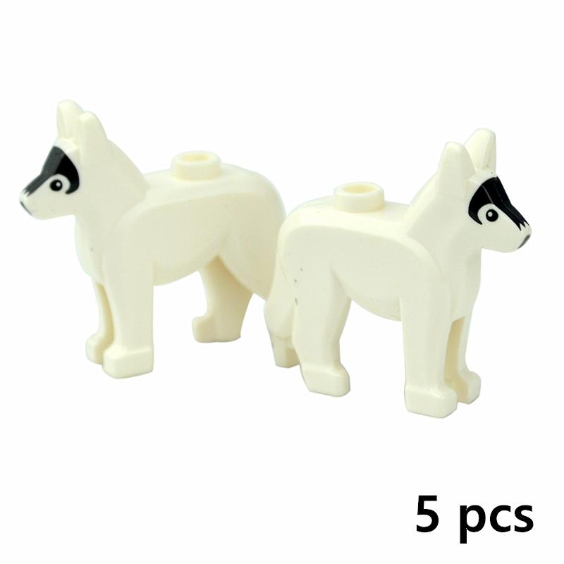 MOC City Animal Brick Building Blocks Creative Pet Zoo Dog Duck Tortoise Penguin Cat Pig Eggs Bird Rabbit DIY Model Toys For Kid