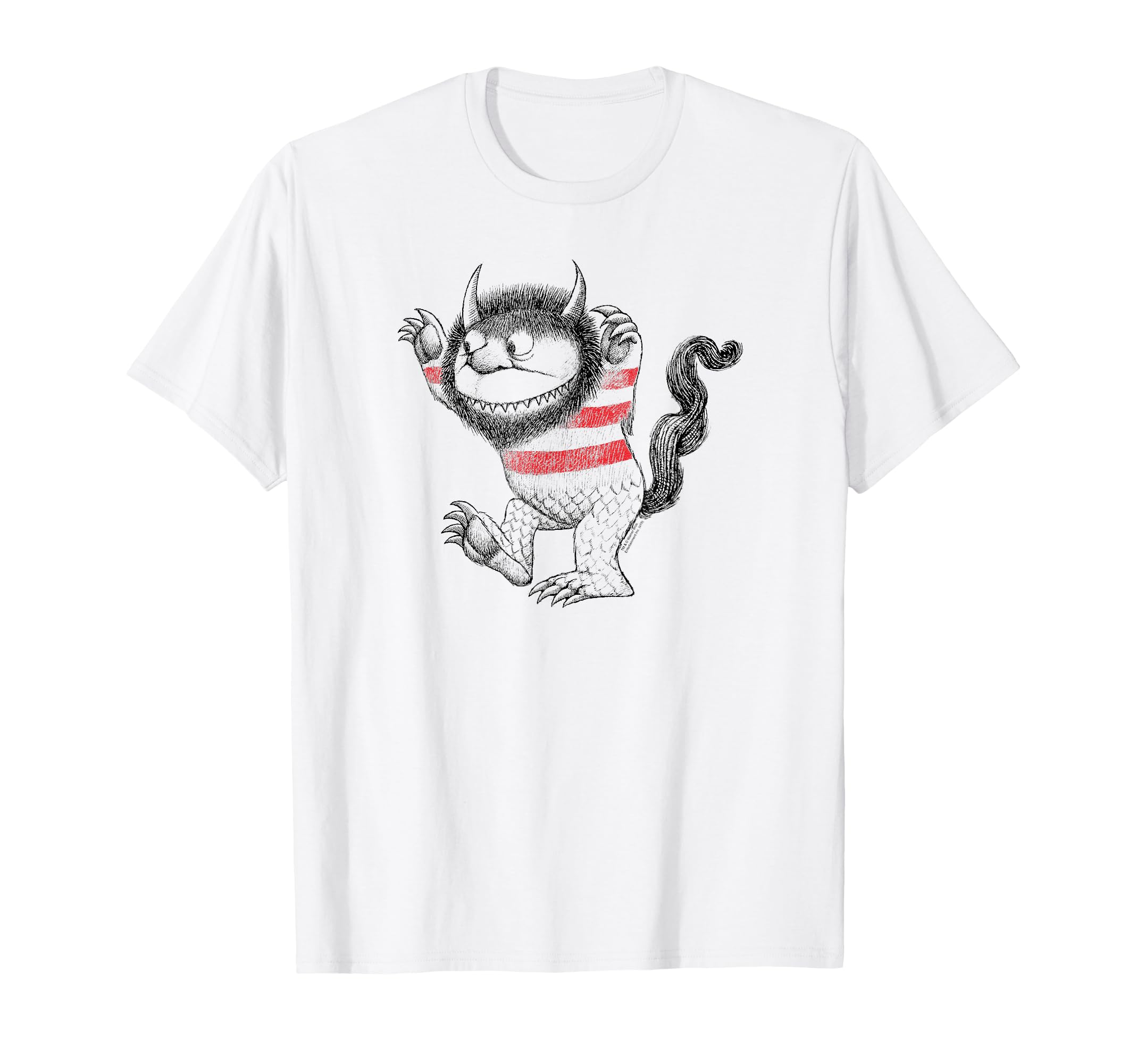 

Where the Wild Things Are Line Art T-Shirt
