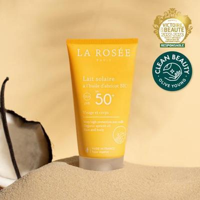 Large Capacity Clean Sunscreen SPF 50+ PA++++ 150ml (Waterproof)