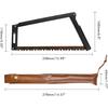 13 Inch Folding Bow Saw Folding Hand Saw,Multifunctional Rectangular Hand Saws for Wood, Bone, Tree Pruning, Camping (black)