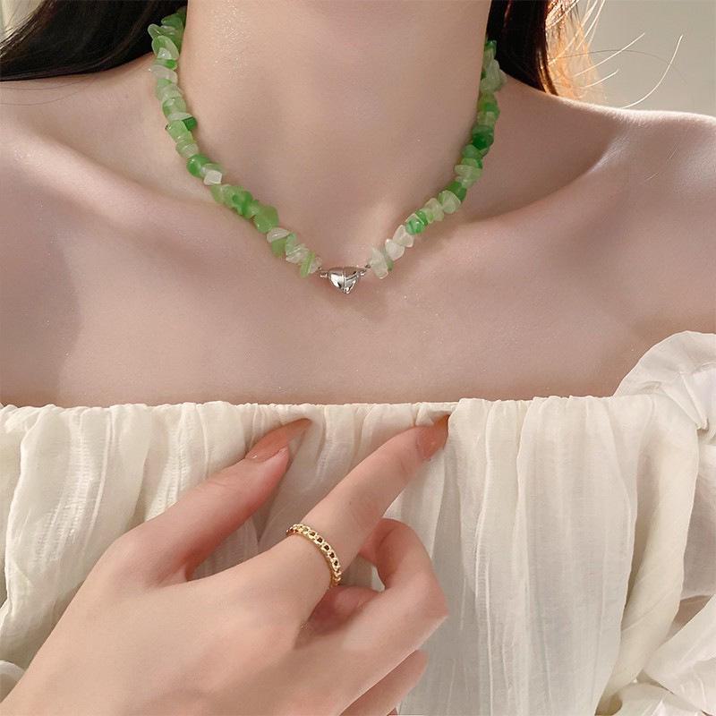 Candy-Colored Beaded Butterfly Necklace for Women - Sweet & Cute 2025 Clavicle Accessory