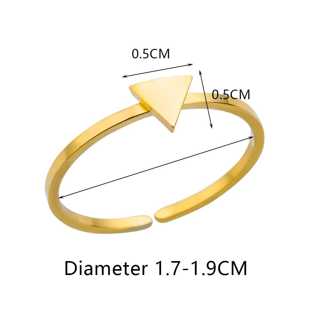 Cute Star Moon Rings For Women Stainless Steel Open Adjustable Gold Color Wedding Engaement Ring Jewelry Gift For Her bague