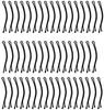 On Blow Black Metal Bobby Bob Side Hair Pins 4 Cm (Pack of 90) for Girls
