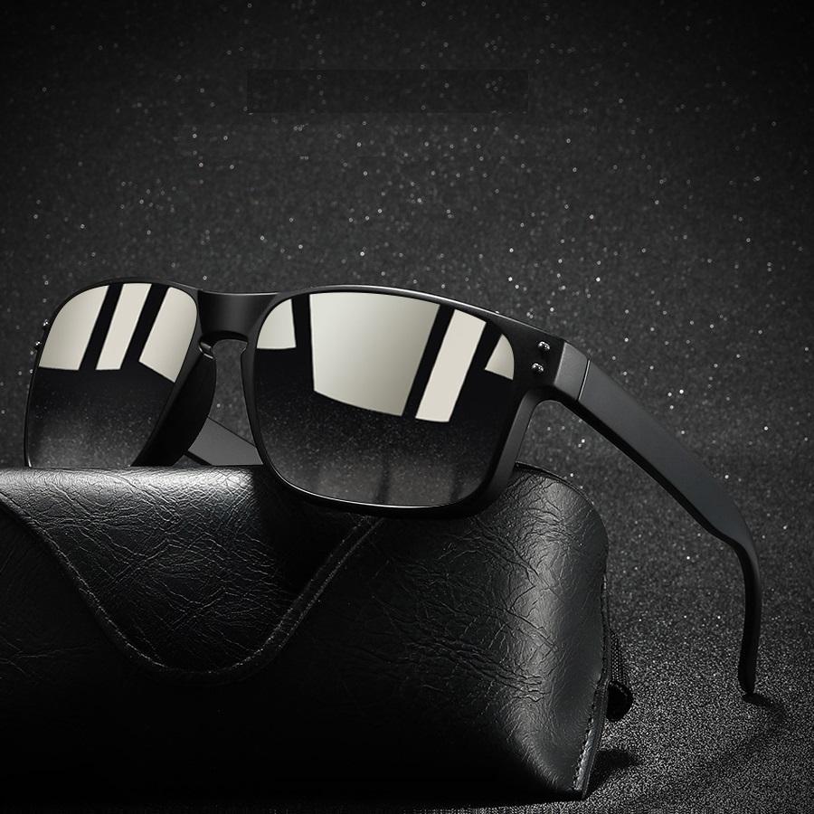 Fashion Classic Square UV400 Sunglasses Men Women Driving  Colorful Trendy Lightweight Outdoor Goggles