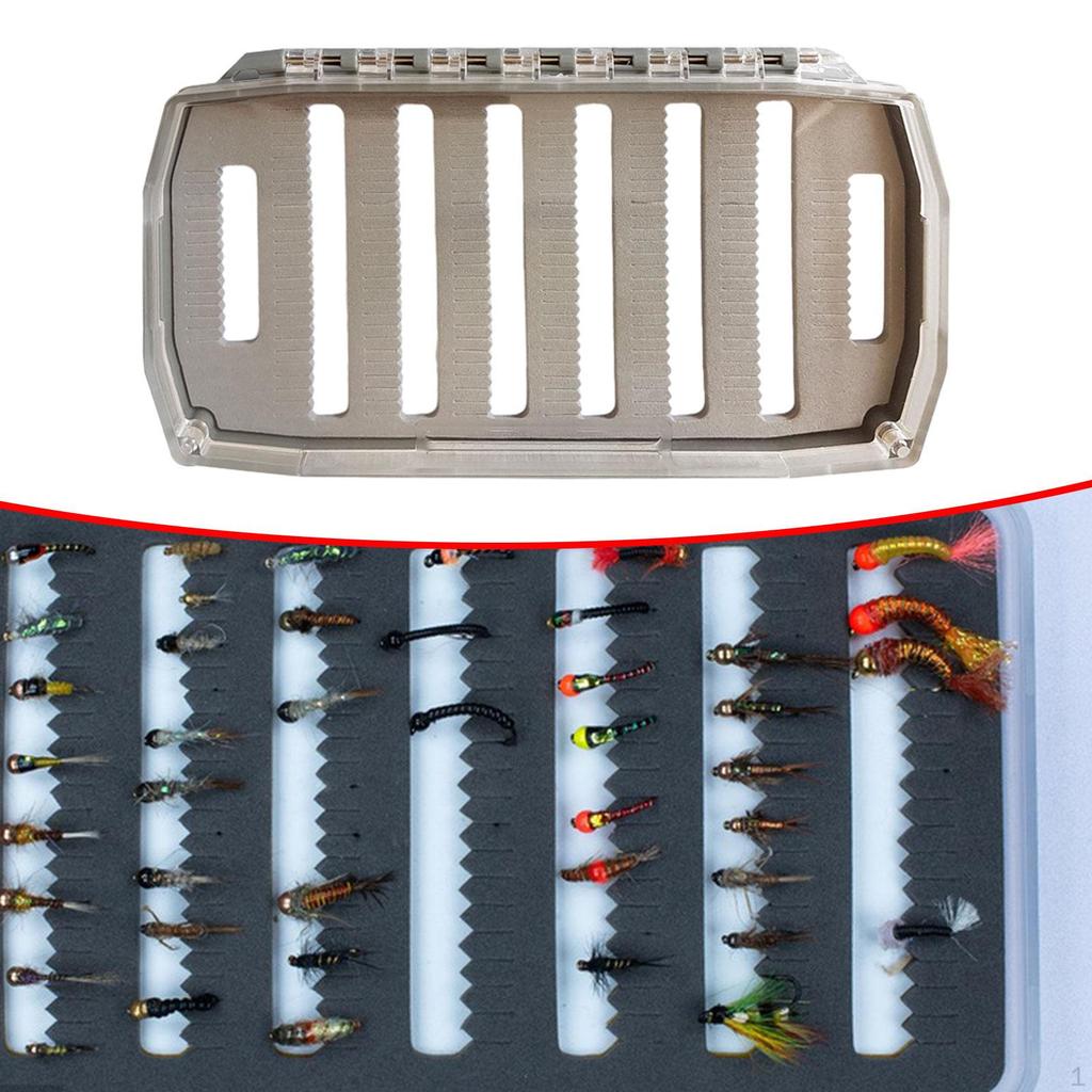Fly Box Bait Storage Case Container Fishing Tackle for