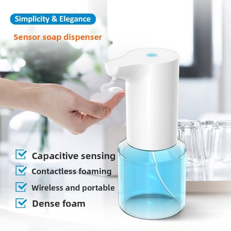 Dispensador de jabón automático con sensor para baño cocina sin contacto impermeable