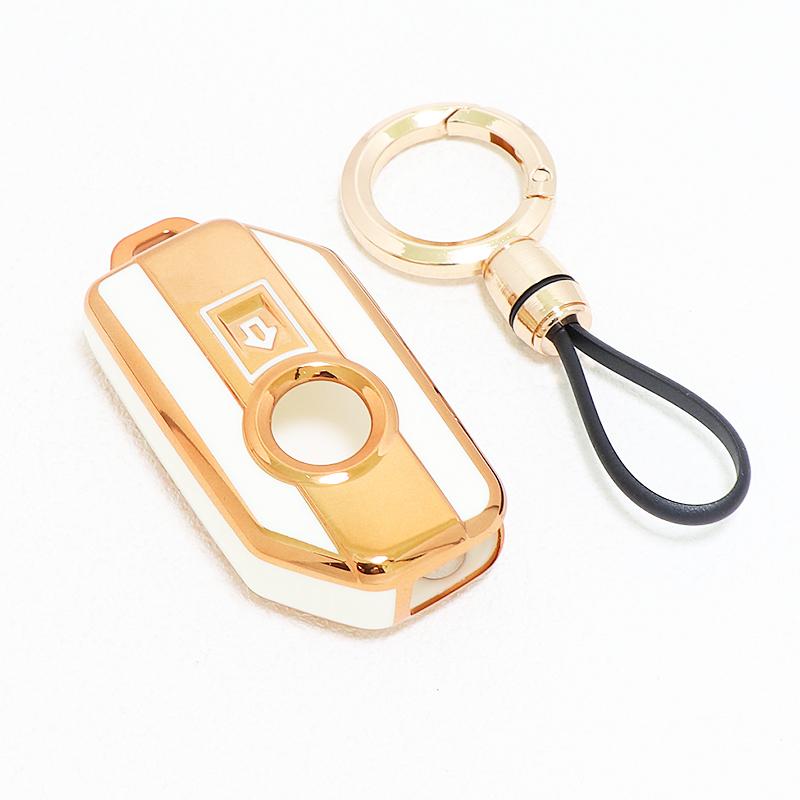 YELINGM TPU for BMW R1200RS F900xr R1250gs C400gt K1600gt R1200GS Lc R1200RT Motorcycle Key Case Cover Accessories