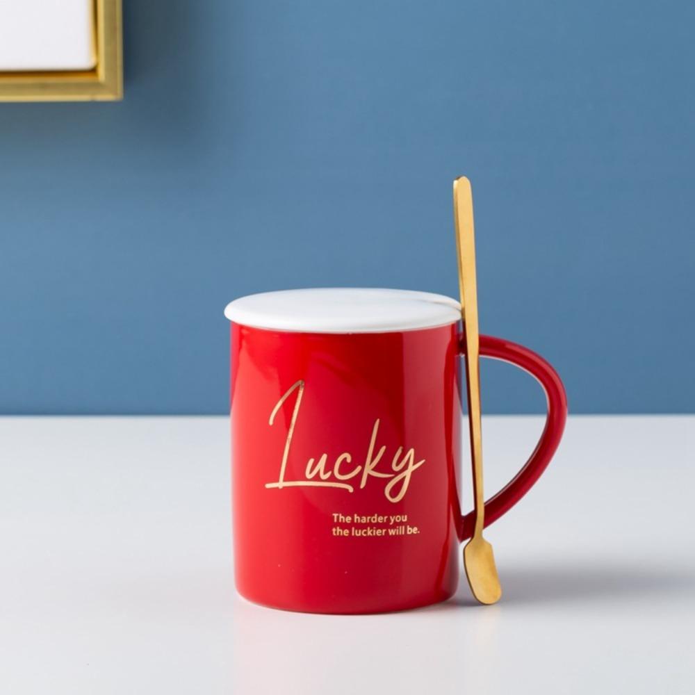 Xingyue Europäischer Ins einfacher geprägter Linien Kaffeetasse Keramiktasse Bürotasse Geschäftsgeschenk