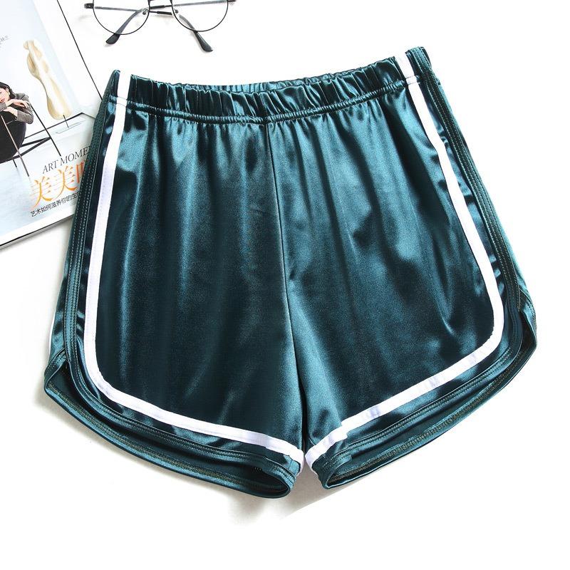 Shorts Dam Sommar Dam Ny Stil Europa och USA Mode Allt Smidigt Elastiskt Rörelse