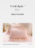 Elegant Princess Lace Bed Skirt Quilt - Thickened INS Style, Fairy Design with Double Lace Edging