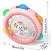 3-in-1 Hand Drum Grip Toys, ABS Material, Durable & Safe, Playful Design, Perfect for Halloween & Christmas Gifts