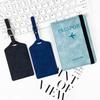Multi-Color Luggage Tag & Anti-Magnetic Passport Holder Set