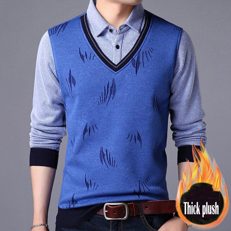 Buy Sweater Men Clothes 2019 Autumn 
