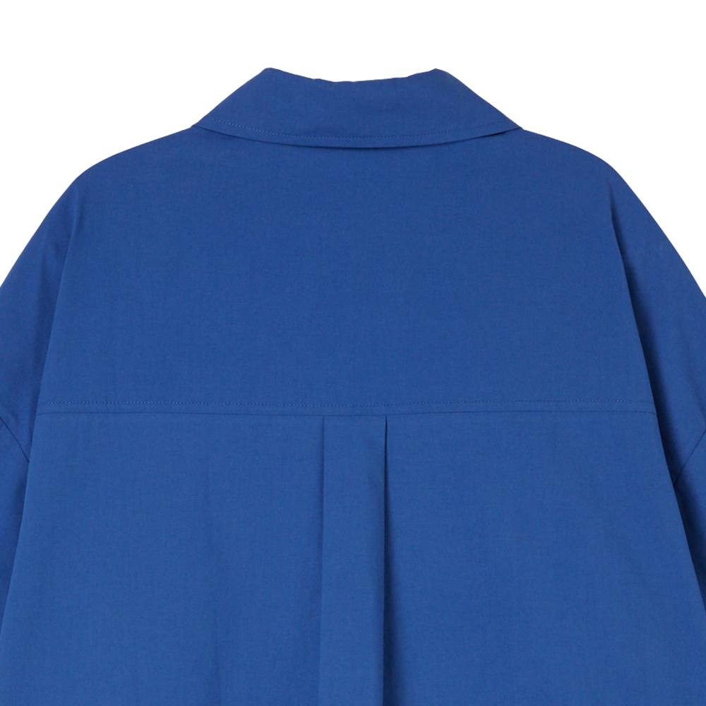 LAP Oversized Cotton Short Sleeve Shirt Ar2Wb680