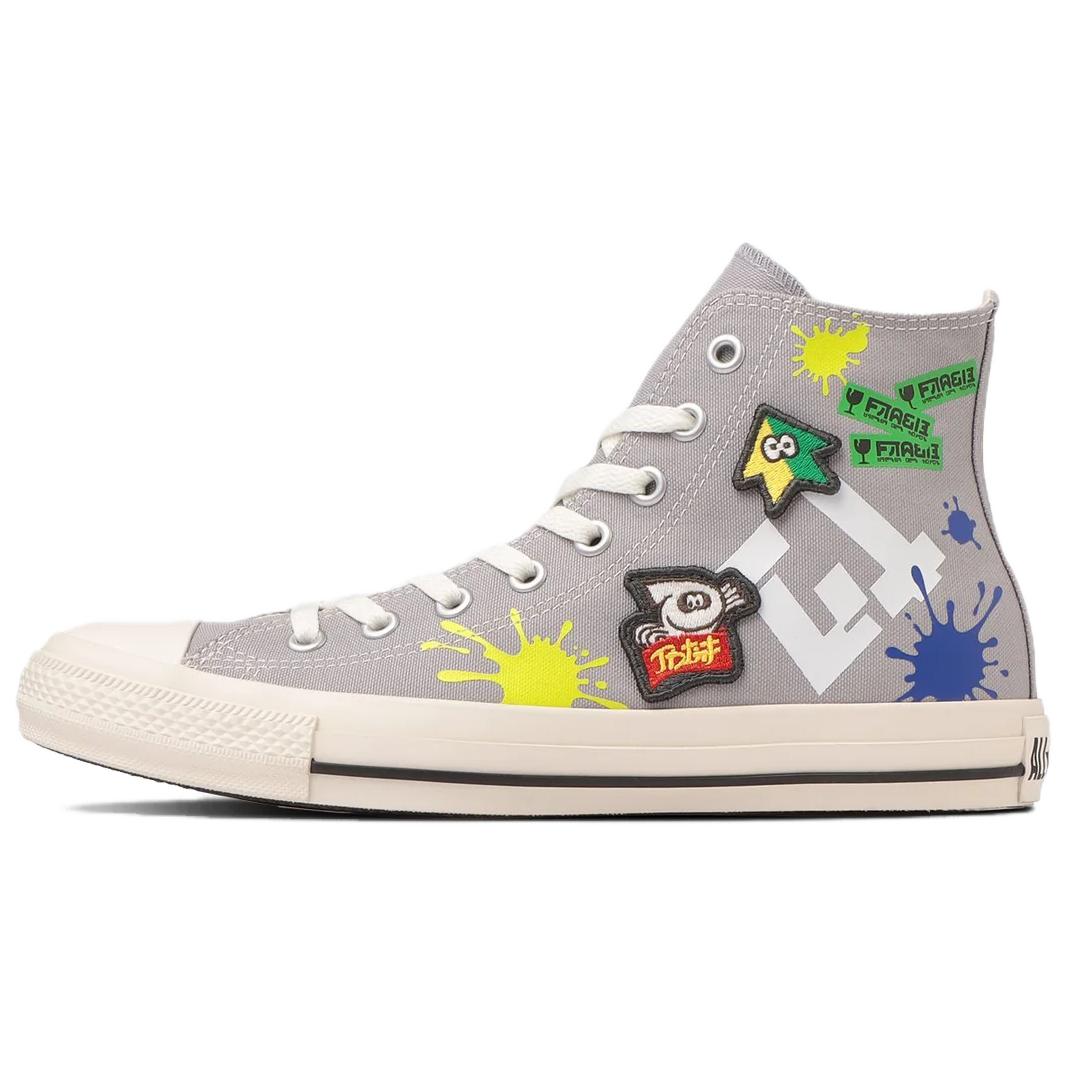 

Splatoon3 x Converse All Star High top Canvas Shoes Unisex Gray 31312950210 39