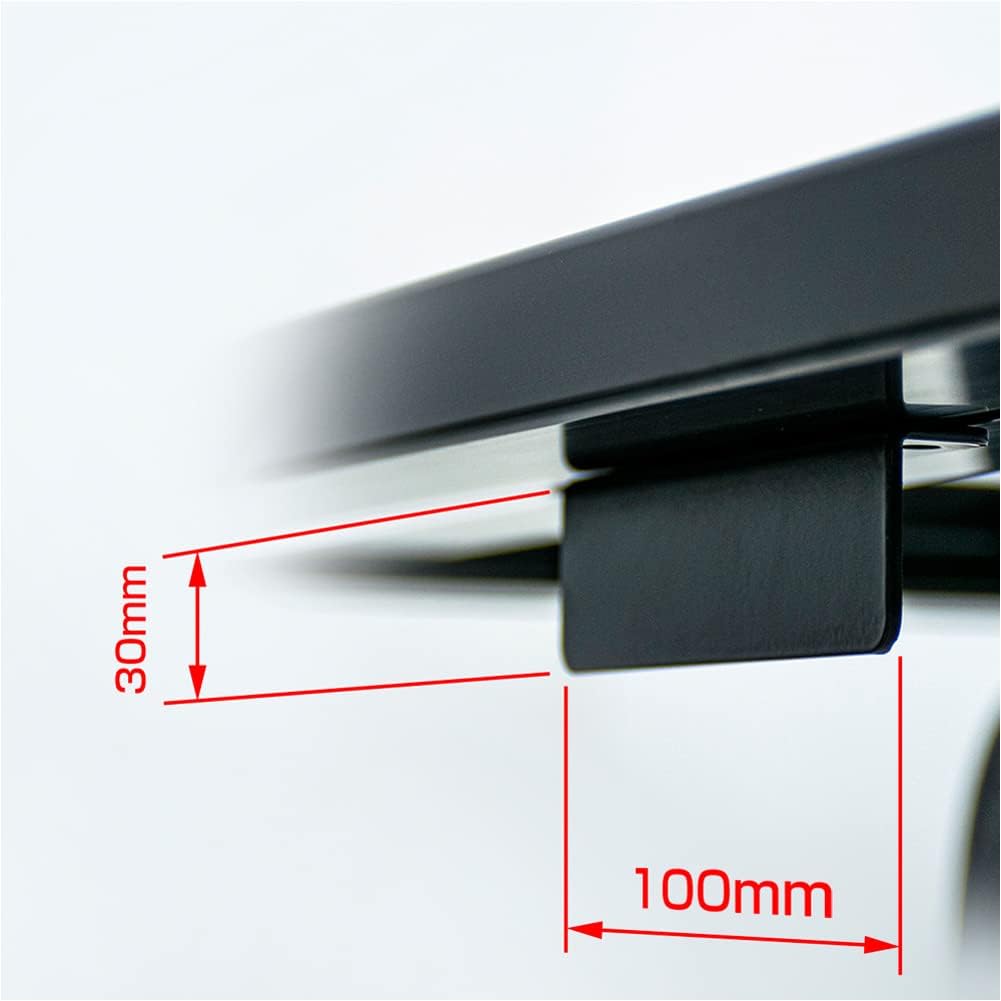 IPF EXP Roof Rack Optional Parts Wind Noise Suppression Plate Black EXR-02P