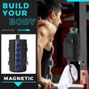 Magnetic Gym Water Bag with Phone Pockets Shoulder Strap Fitness Sports Water Bottle Sleeve Tumbler Carrier Holder Workout Essential