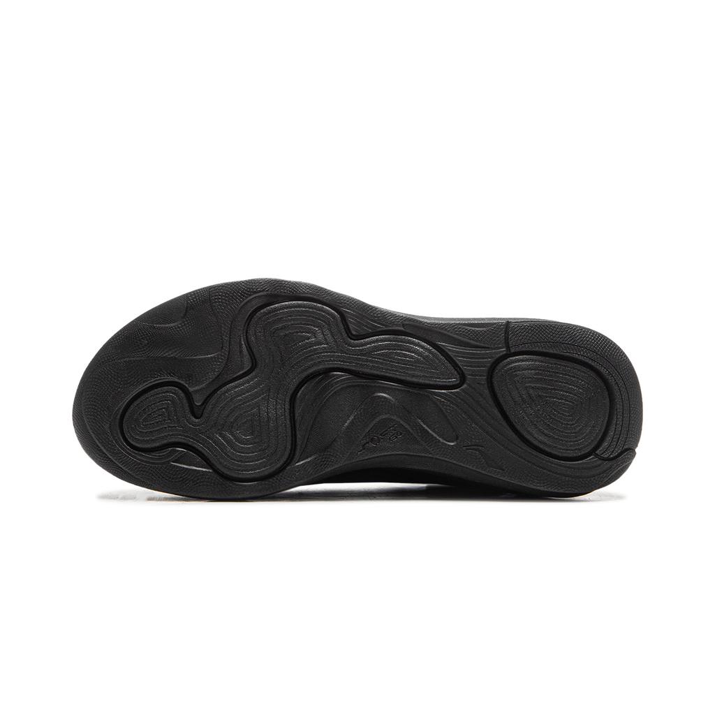 Li Ning Soft Go 2 V4 Cushioning Slip Resistant Abrasion Resistant Lightweight Low top Casual Shoes Men's Black AGLV063-3