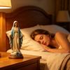 Statua di Maria 20cm Cattolica Benedetta Religiosa Santa Statuette della Beata Vergine Figure da Collezione per Camera da Letto Soggiorno Ufficio
