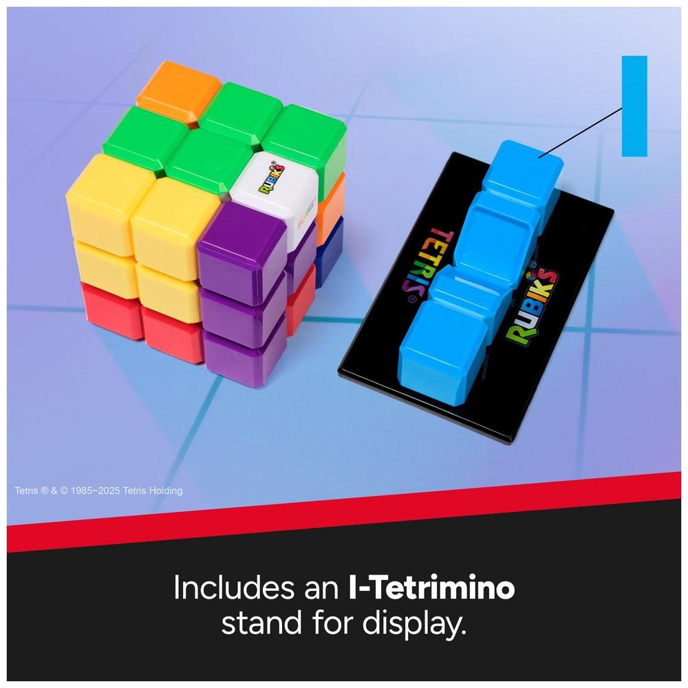 Rubik's Tetris Edition 3x3 Shape-Shifting Puzzle Brain Teaser