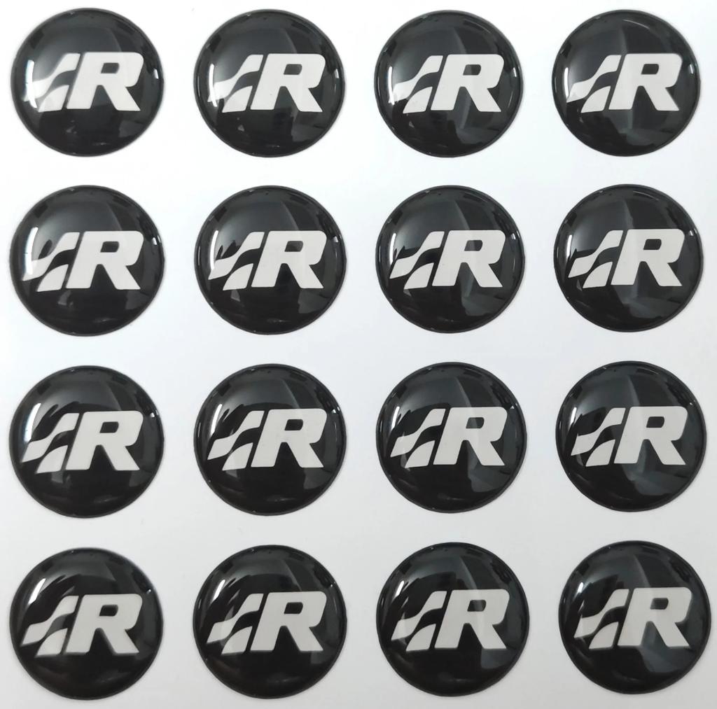 Lmn1 ·Car Key Sticker Auto Control Keychain Accessories For Volkswagen VW Rline R GTI Golf Polo Passat Magotan Tiguan Bora Jetta T-RO
