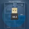 With Bluetooth Dongle BT5.3 for Computer USB External Wireless Adapter for Earphone Speaker Mouse Game Grip Printer Mobile Phone