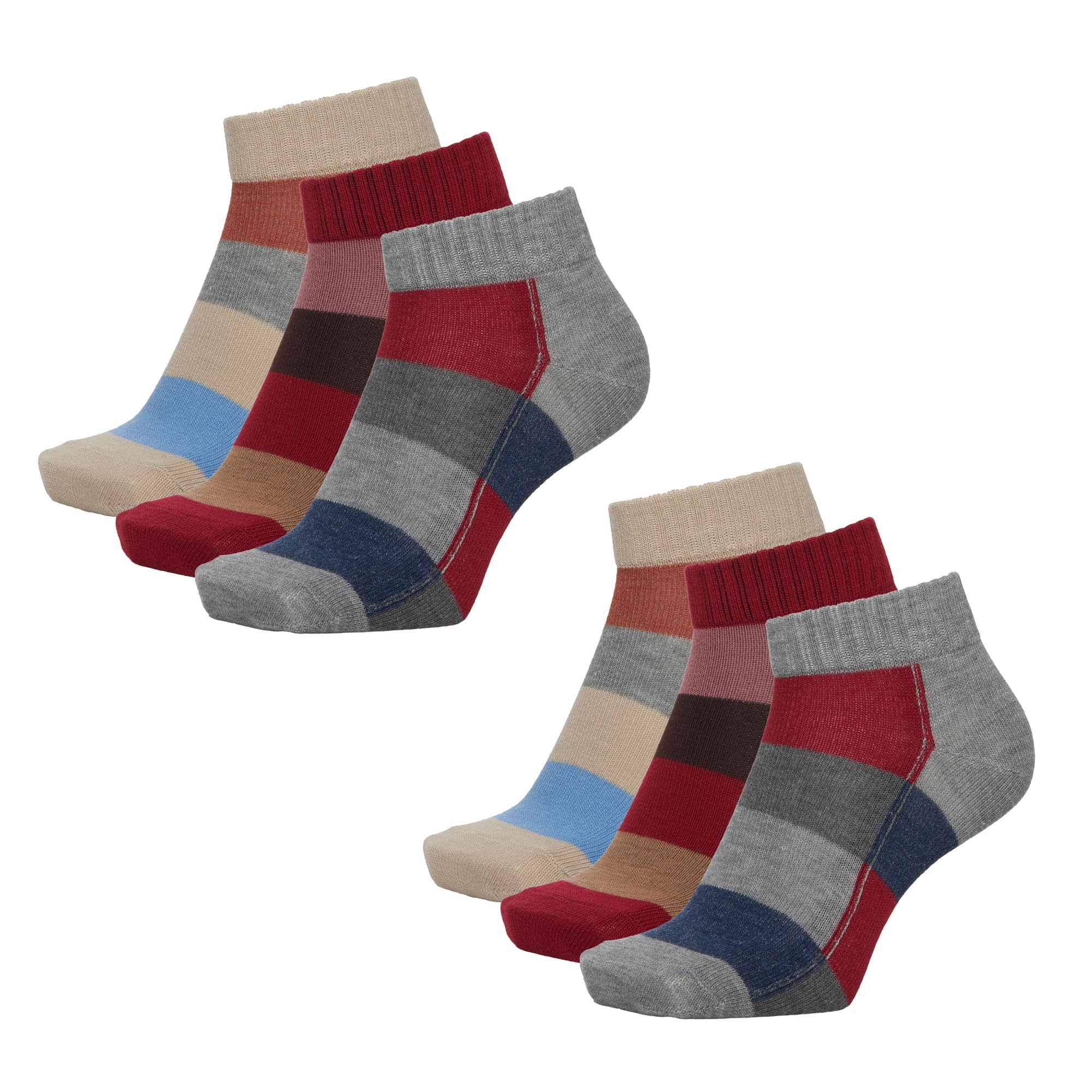 

Okamoto Women s Casual Socks, Outdoor, Sustainable, Stylish, 6-Pair Set, Size 141-233