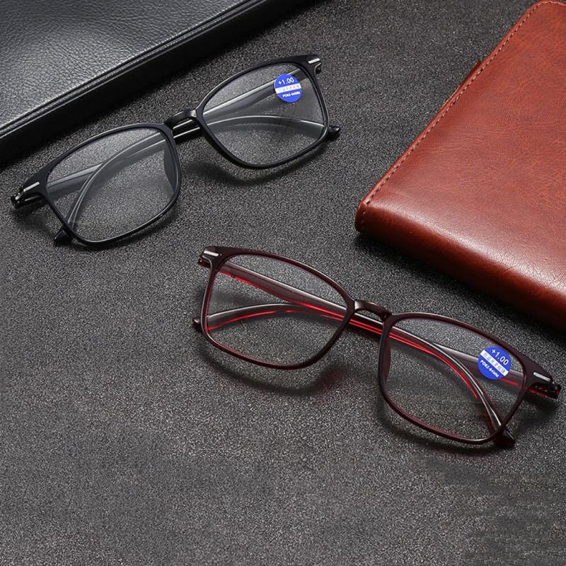 New Anti-Blue Light Reading Glasses Ultra-Light Eye Protection Readers Eyewear Unisex Elegant Comfortable Presbyopia Glasses 1.0
