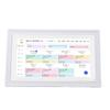 Calendario Digitale Intelligente 21,5 Pollici Touchscreen WiFi Display Interattivo Calendario Digitale Planner con APP Memoria 32G per