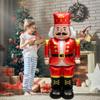 1pc Large Christmas Standing Foil Balloons Christmas Tree Santa Claus Snowman Nutcracker Christmas Foil Balloon New Year Balloon