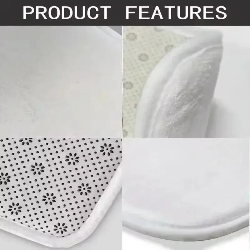 Minimalist Style Mat Bathroom Mat Rug Bath Mat Water Absorbent Non-Slip  Bath Mats Shower Room Mat Home Decor