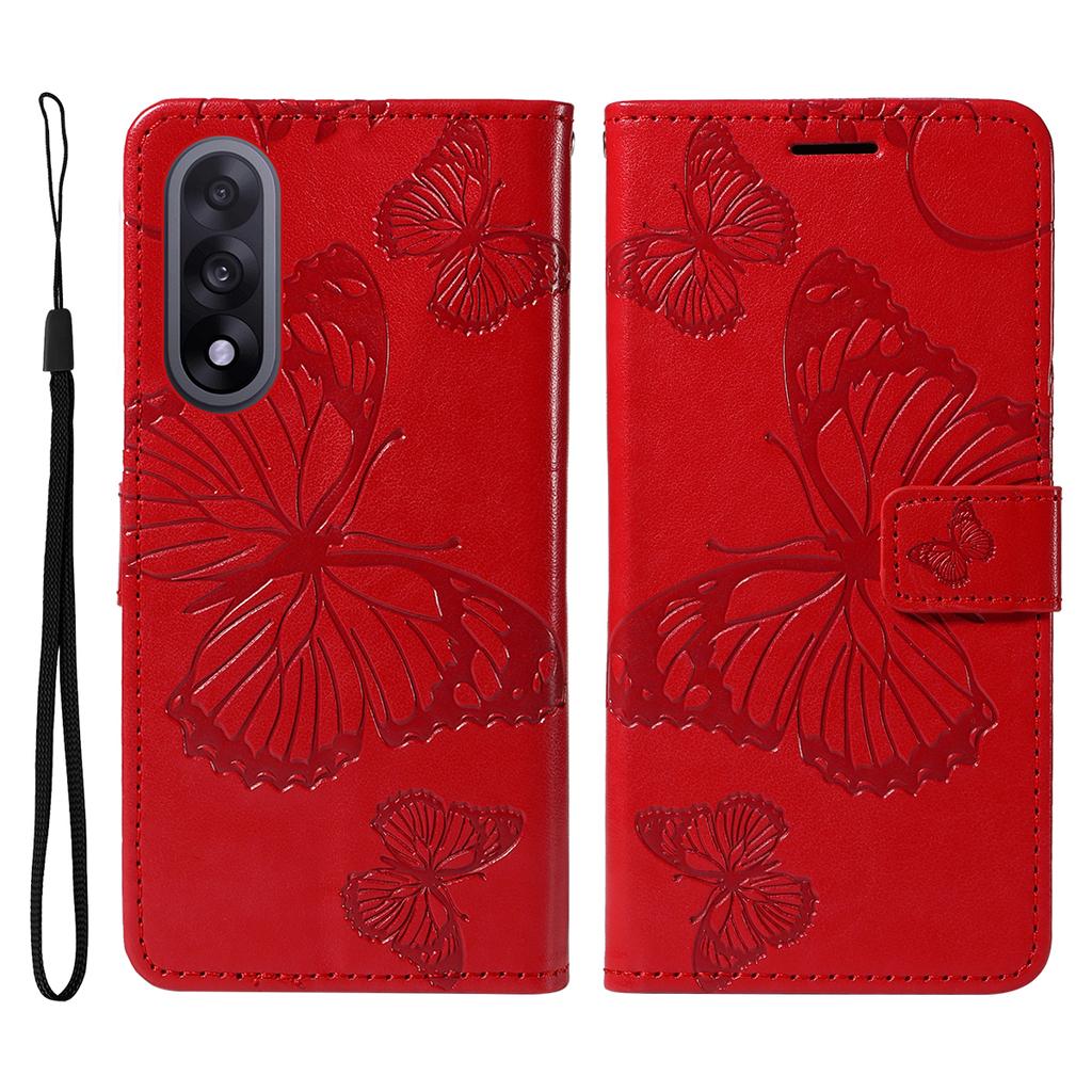 For OnePlus Ace 5 Ultra 5G/OnePlus Nord 5 5G Wallet Case Floral Butterfly Imprint Leather Phone Cover Stand