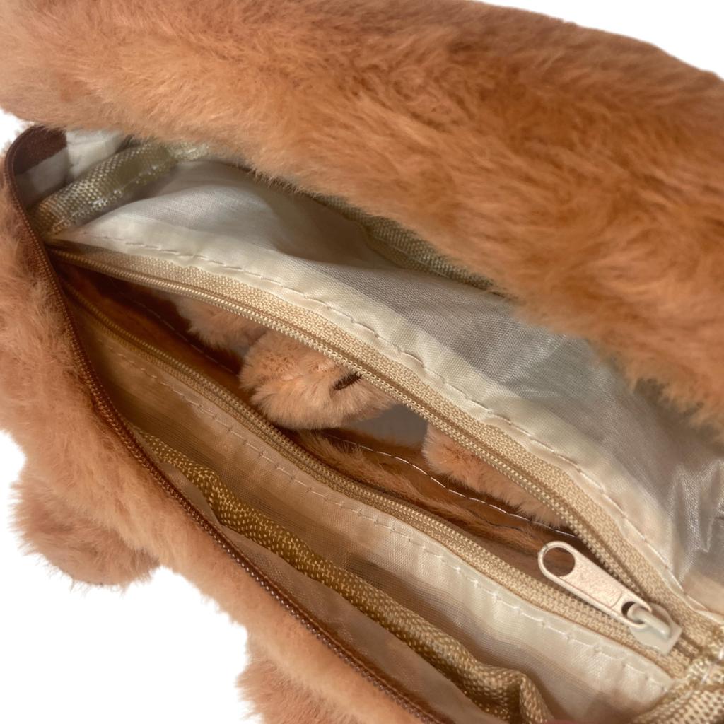 Capybara Oshigoto Pen Case with 3 Plush Pencil Clear Plush Pen Stationery Small Item Zipper Pouch Badges, Case, Animal, Pocket, Pouch, Pouch, Cute,